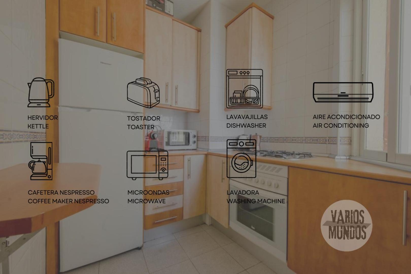 New Apt Para 7Pax En El Corazon De Madrid-Centro Eksteriør billede